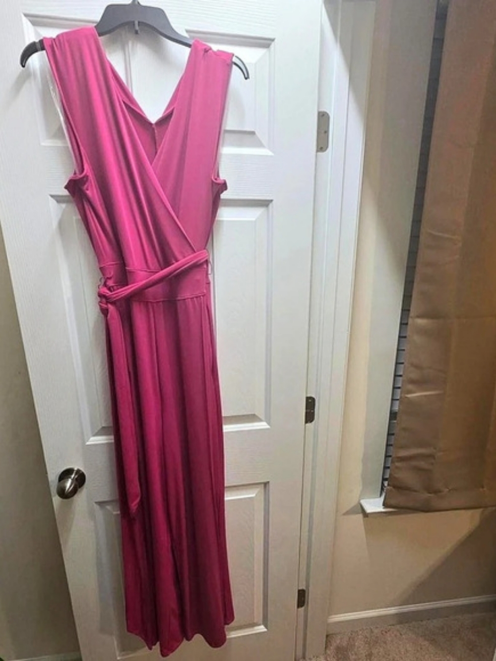 Lane Bryant Pink Wrap Maxi Dress Size 18/20